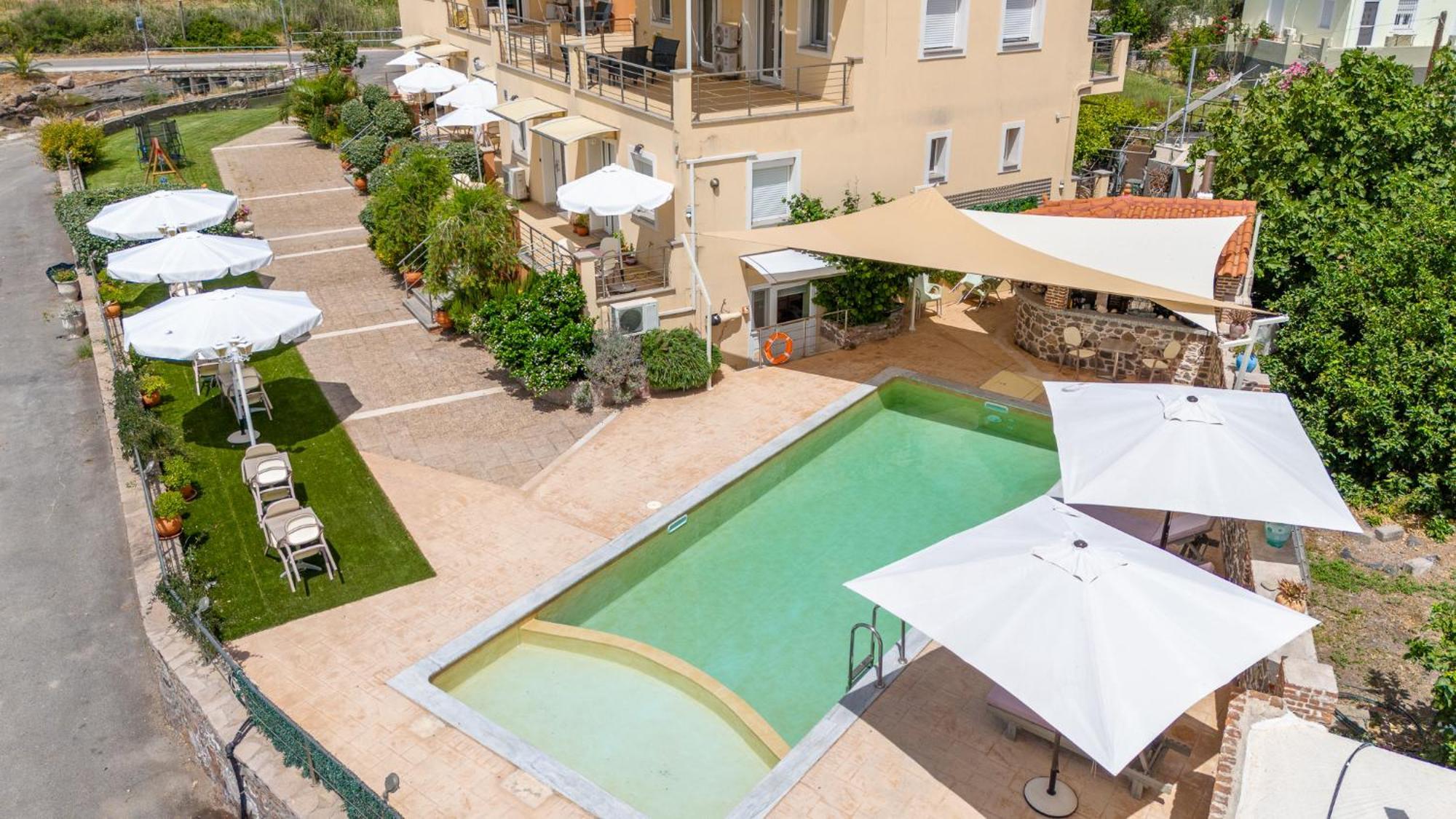 Palaiologou Panorama Apartments Mantamádos 外观 照片