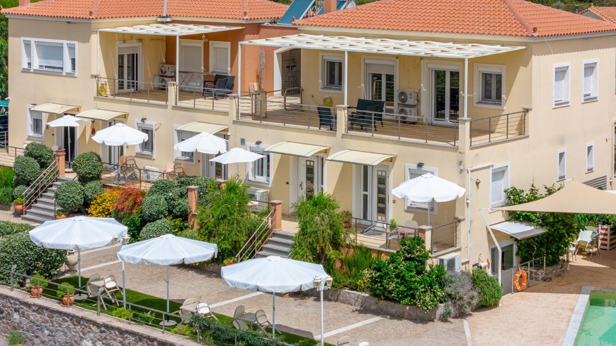 Palaiologou Panorama Apartments Mantamádos 外观 照片